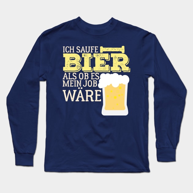 Beer Lover Long Sleeve T-Shirt by TeePixelate